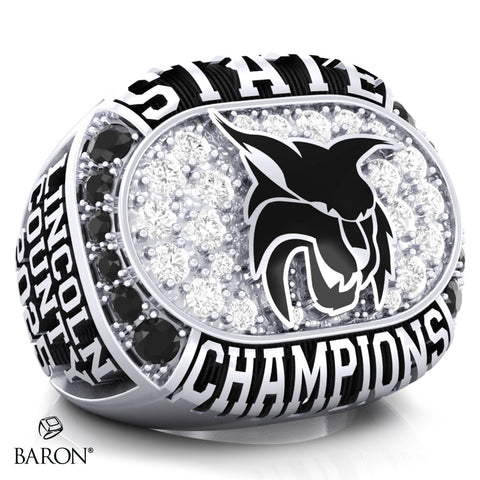 Lincoln County Track and Field 2025 Championship Ring - Design 1.2