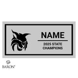 Lincoln County Track and Field 2025 Championship Black Window Ring Box