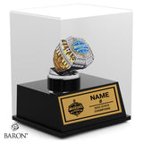 Linville Hill Christian Basketball 2025 Championship Display Case