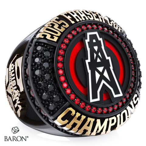 Louisiana Drillers Hockey 2025 Championship Ring - Design 2.3