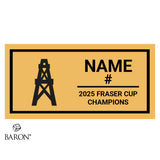 Louisiana Drillers Hockey 2025 Championship Black LED Ring Box