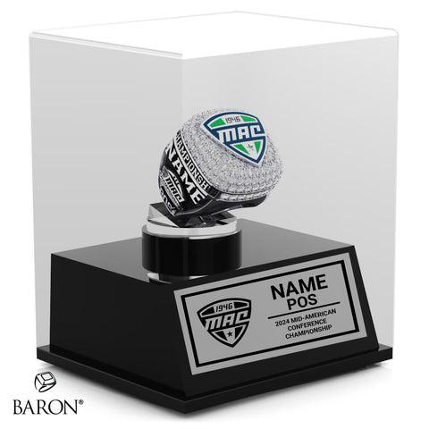 MAC Championship Officials 2024 Championship Display Case