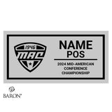 MAC Championship Officials 2024 Championship Black Window Ring Box