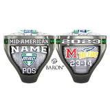 MAC Championship Officials 2023 Championship Ring - Design 2.2