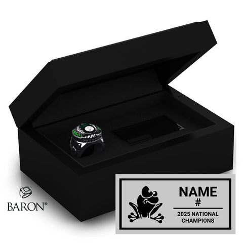 Madfrog Volleyball 2025 Championship Black Standard Window Ring Box