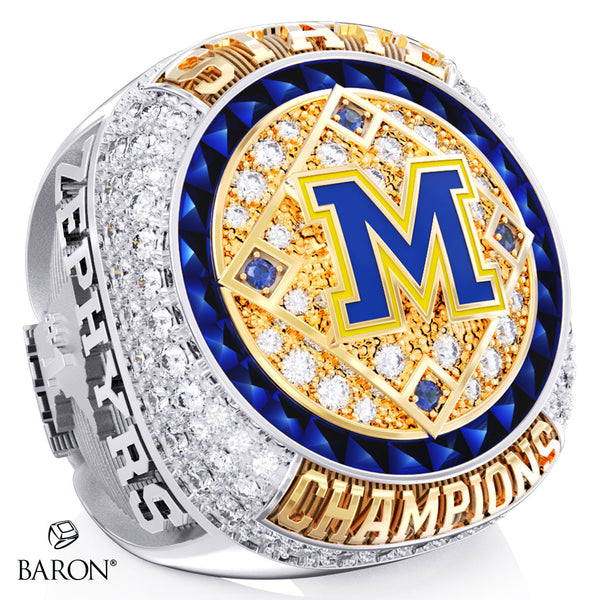 Mahtomedi Zephyrs Baseball 2025 Championship Ring - Design 2.3