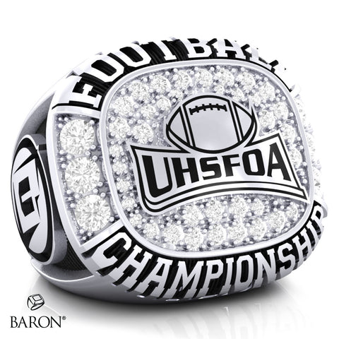 Utah High School Football Officials Association Championship Ring - Design 1.2