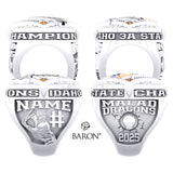 Malad High School Baseball 2025 Championship Ring - Design 1.1
