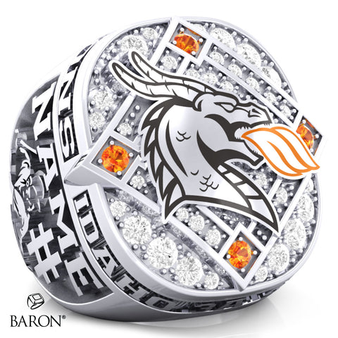 Malad High School Baseball 2025 Championship Ring - Design 1.1