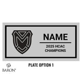 Manchester University Track and Field 2025 Championship Black LED Ring Box