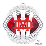 Mater Dei Football 2024 Tier 1 Championship Ring Top Pendant - Design 2.3 *50% BALANCE*