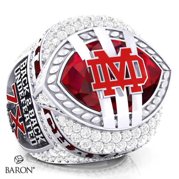 Mater Dei Football 2024 Tier 1 Championship Ring - Design 2.4 *50% BALANCE*