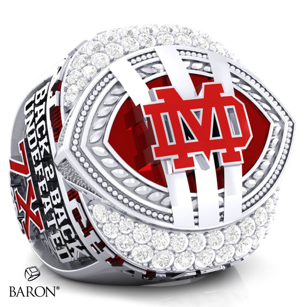 Mater Dei Football 2024 Tier 2 Championship Ring - Design 6.3