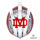 Mater Dei High School Football 2023 Tier 1 Championship Ring Top Pendant - Design 1.10 *50% BALANCE*