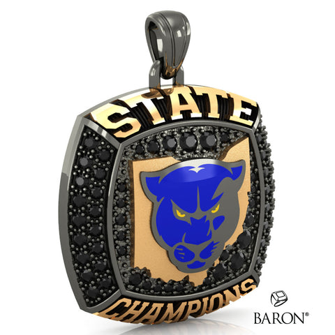 Maysville High School Basketball 2025 Championship Ring Top Pendant - Design 2.3