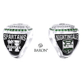 Michigan State University Men's Hockey 2025 Championship Ring - Design 6.1