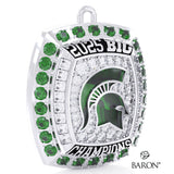 Michigan State University Men's Hockey 2025 Championship Ring Top Pendant - Design 6.2