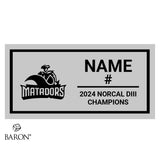 Monta Vista Girls Volleyball 2024 Championship Black LED Ring Box