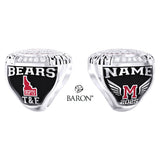 Moscow High School Girls Track & Field 2025 Championship Ring - Design 3.5