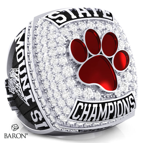 Mount Si Wildcat Basketball 2024 Championship Ring - Design 4.3