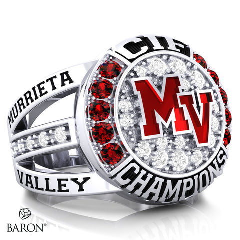 Murrieta Valley High School Girls Water Polo 2025 Championship Ring - Design 2.1
