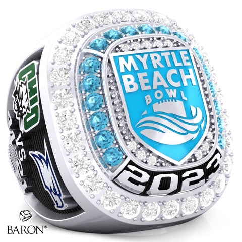 Myrtle Beach Bowl Officials 2023 Championship Ring - Design 2.5