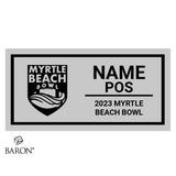 Myrtle Beach Bowl Officials 2023 Championship Black LED Ring Box