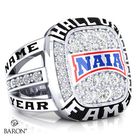 NAIA Hall of fame Renown Ring  - Design 1.3 (Durilium / 6k White Gold / 10k White Gold