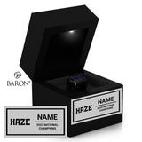 NFE HAZE Cheer 2023 Championship Black LED Ring Box