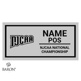 NJCAA Officials 2022 Championship Black Window Ring Box
