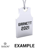 Naismith Basketball Hall of Fame - Class of 2024 Friends and Family Jersey Pendant - Design 2.1