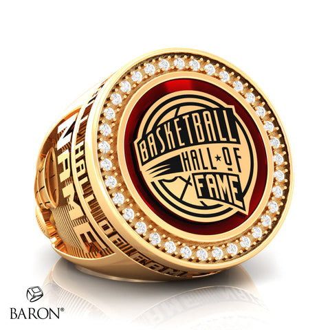 Naismith Basketball Hall of Fame - Class of 2024 Friends and Family Ring - Design 7.1