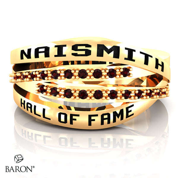 Naismith Basketball Hall of Fame - Class of 2024 Friends and Family  Entwine Ring - Design 9.1