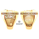 Naismith Basketball Hall of Fame - Class of 2025 Friends and Family Ring - Design 8.1