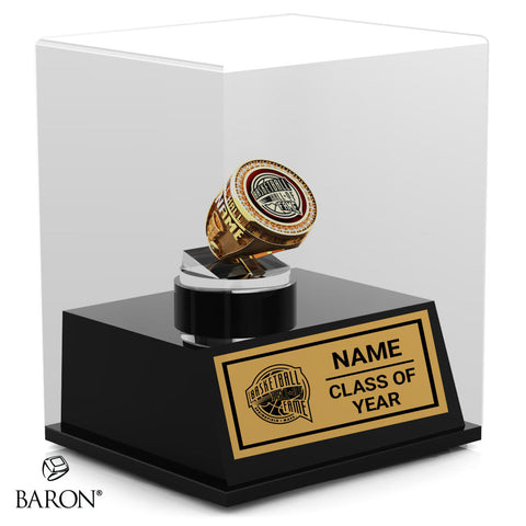 Naismith Basketball Hall of Fame - Class of 2024 Friends and Family  Display Case