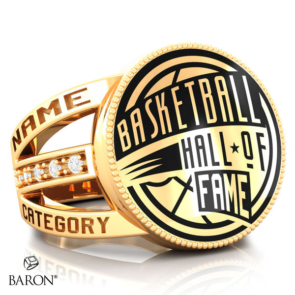 Naismith Basketball Hall of Fame - Class of 2024 Friends and Family Ring - Design 5.1