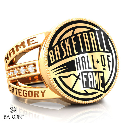 Naismith Basketball Hall of Fame - Class of 2024 Friends and Family Ring - Design 5.1