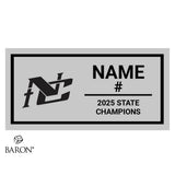 Nampa Christian High School Softball 2025 Championship Black LED Ring Box