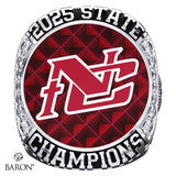 Nampa Christian High School Softball 2025 Championship Ring - Design 2.1