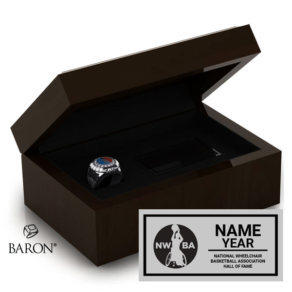 National Wheelchair Basketball Association  Hall of Fame Championship Ring Box