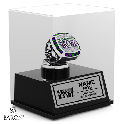 New Orleans Bowl Officials 2024 Championship Display Case