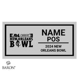 New Orleans Bowl Officials 2024 Championship Black Window Ring Box