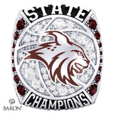 North Linn High School Boys Basketball 2024 Championship Ring - Design 1.2