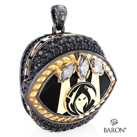 Northern Colorado Nightmare Football 2025 Championship Ring Top Pendant - Design 1.20