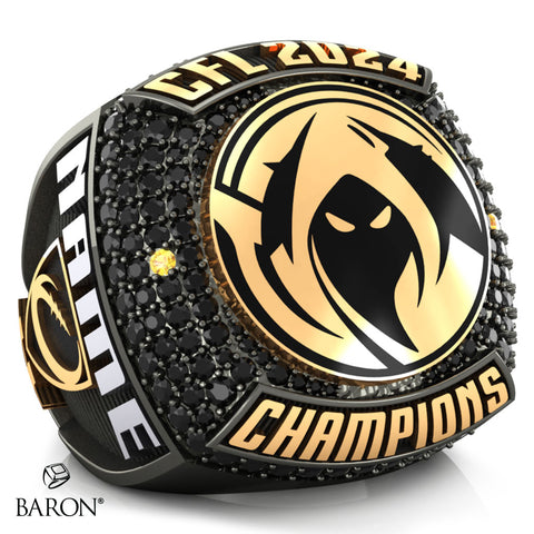 Northern Colorado Nightmare Football 2024 Championship Ring - Design 1.3