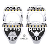 Notre Dame High School Softball 2023 Championship Ring - Design 2.3