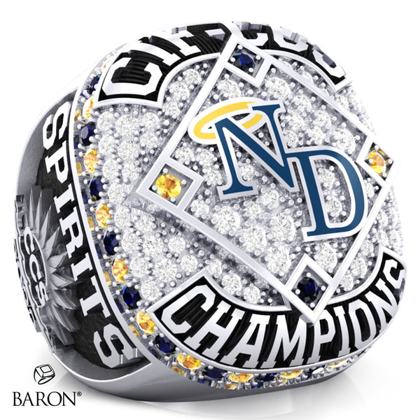 Notre Dame High School Softball 2023 Championship Ring - Design 2.3