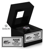 2009 MEAC-SWAC Officials Championship Black Window Ring Box
