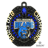 Oklahoma Bears Football 2023 Championship Ring Top Pendant - Design 1.3