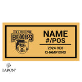 Oklahoma Bears Football 2024 Championship Black LED Ring Box